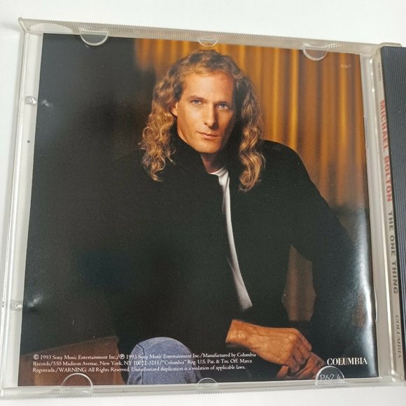 Michael Bolton The One Thing CD  -90s *MINOR WEAR - Picture 4 of 12